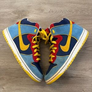 2009 Nike Dunk Pro SB High Mr. Pacman Men Size 10